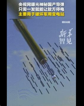 掌心策略 一发瘫痪一个城市！中国公布新型神秘炸弹，是专门为谁准备的？